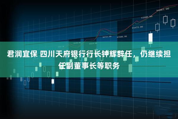 君润宜保 四川天府银行行长钟辉辞任，仍继续担任副董事长等职务