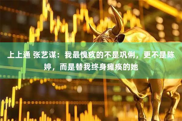 上上通 张艺谋：我最愧疚的不是巩俐，更不是陈婷，而是替我终身瘫痪的她